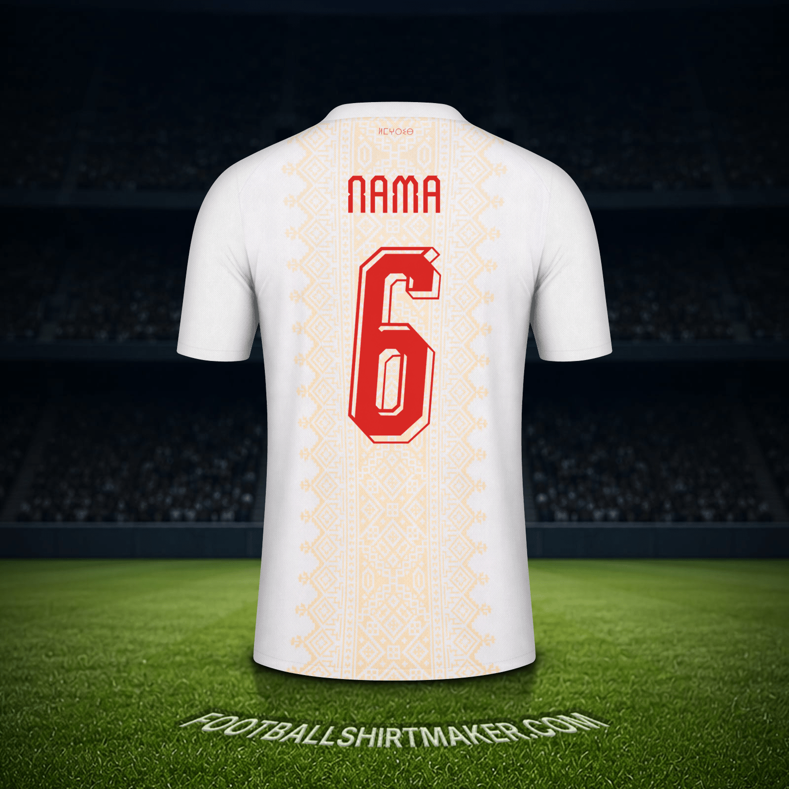 Jersey Maroko Piala Dunia 2026 Alternatif -  nama - 6