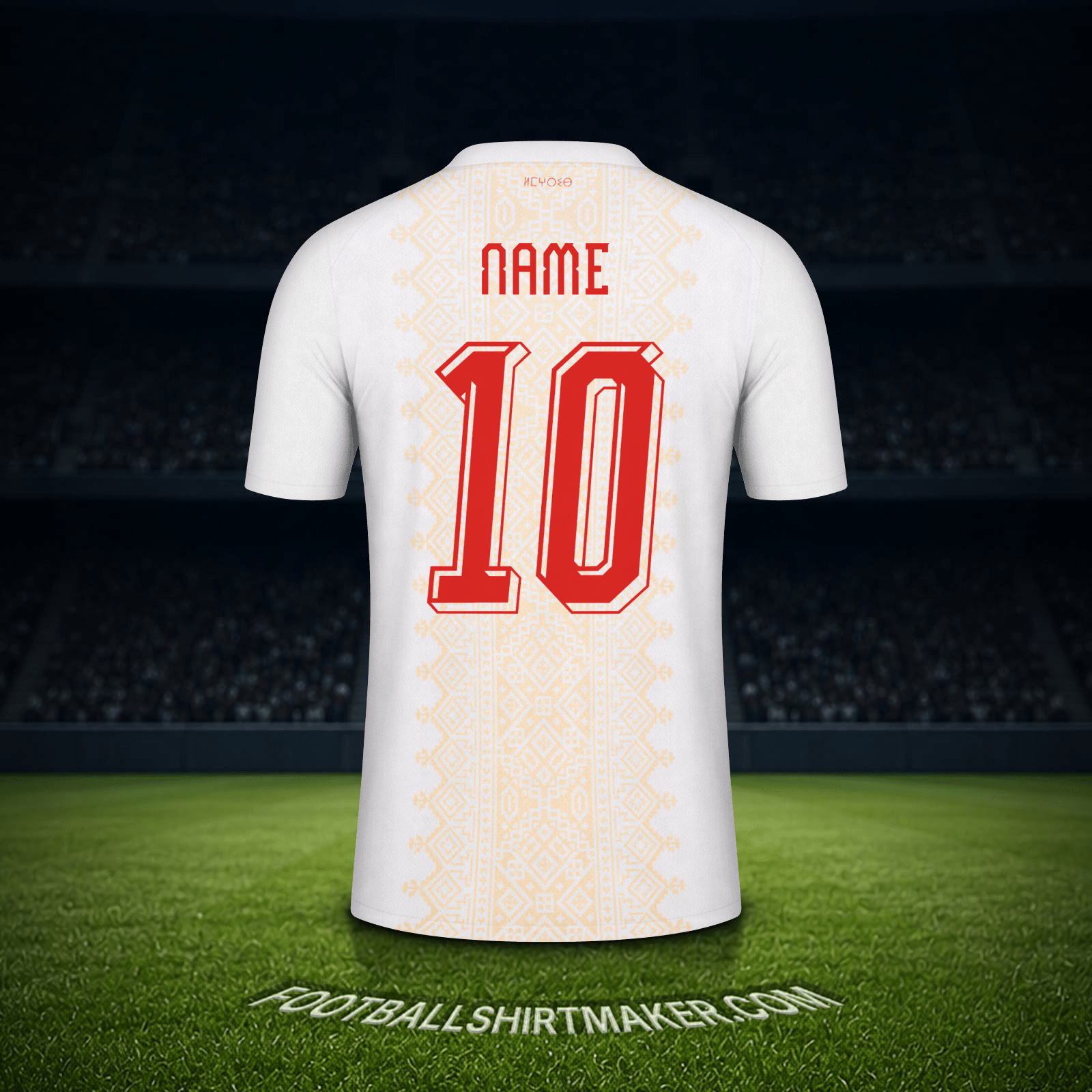 Jersey Morocco World Cup 2026 Away -  name - 10