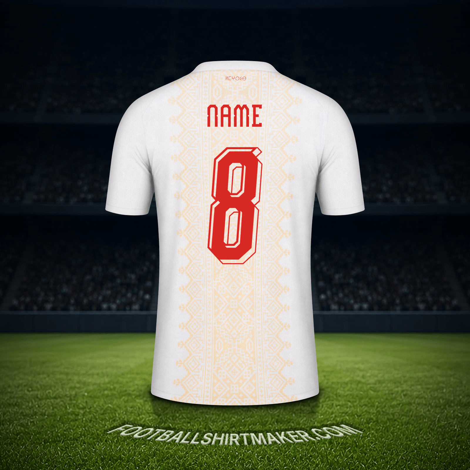 Jersey Morocco World Cup 2026 Away -  name - 8