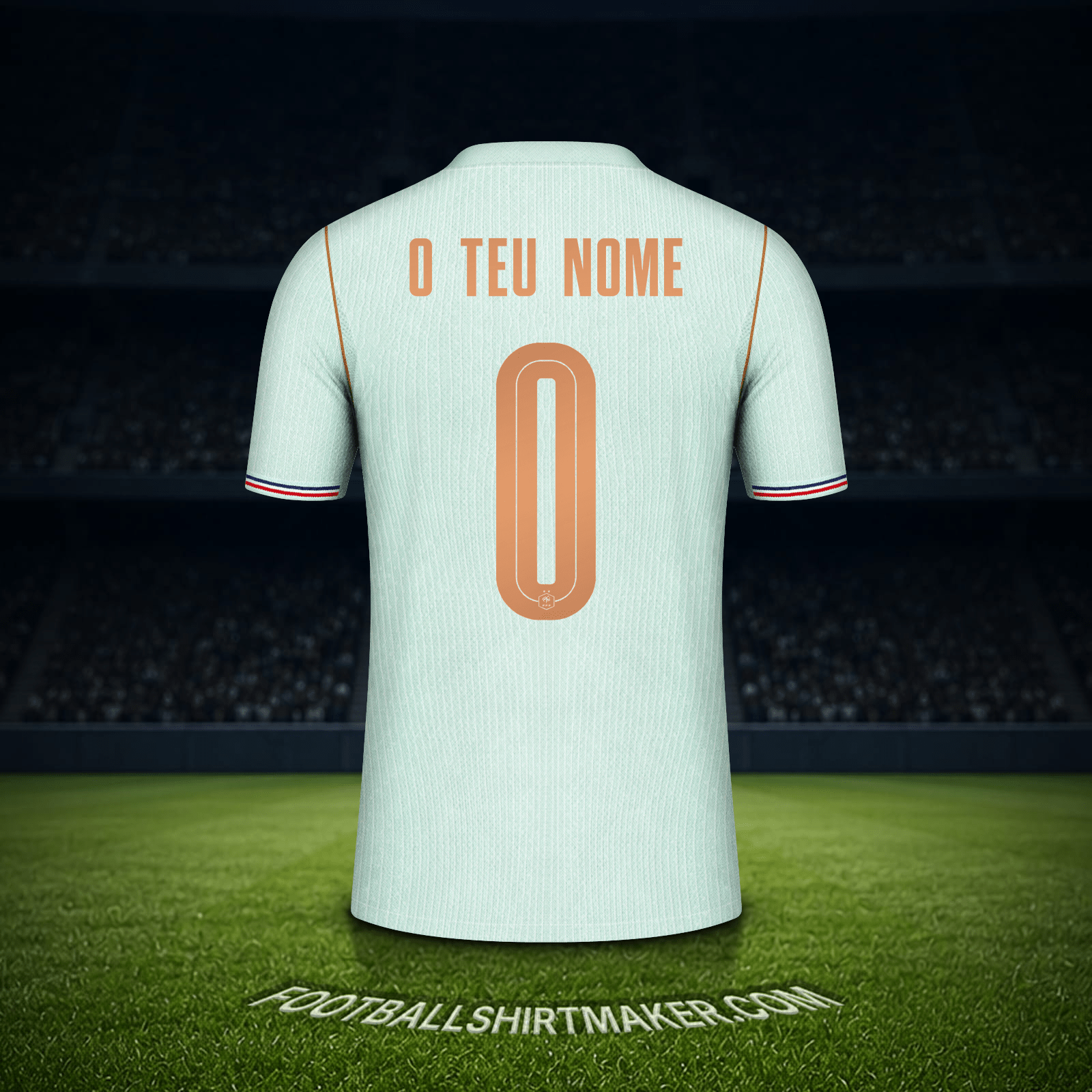 Camisola França Copa do Mundo 2026 Alternativa -  o teu nome - 0