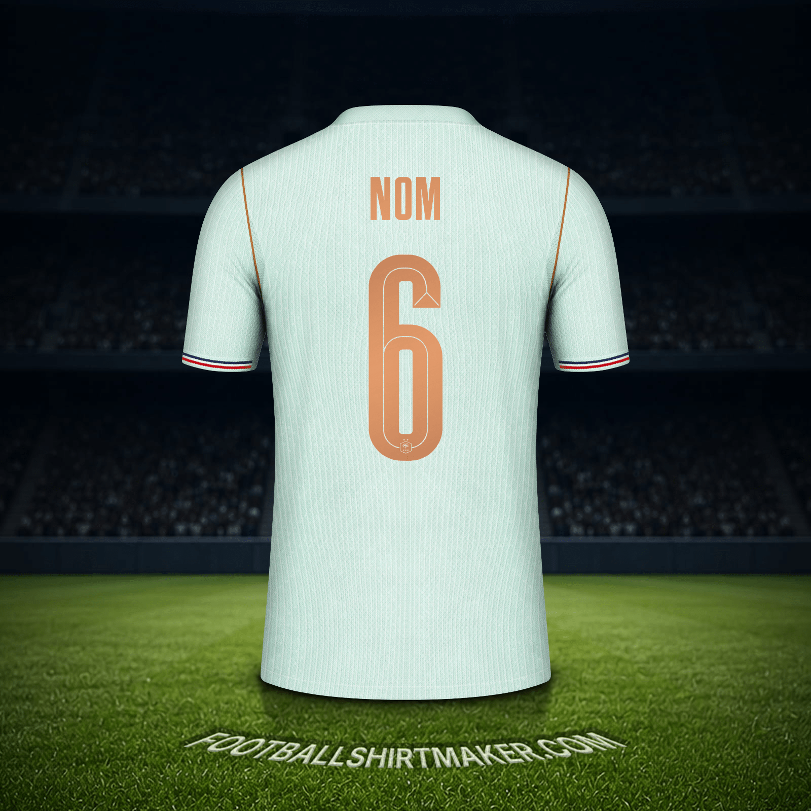 Maillot France Coupe du monde 2026 Extérieur -  nom - 6