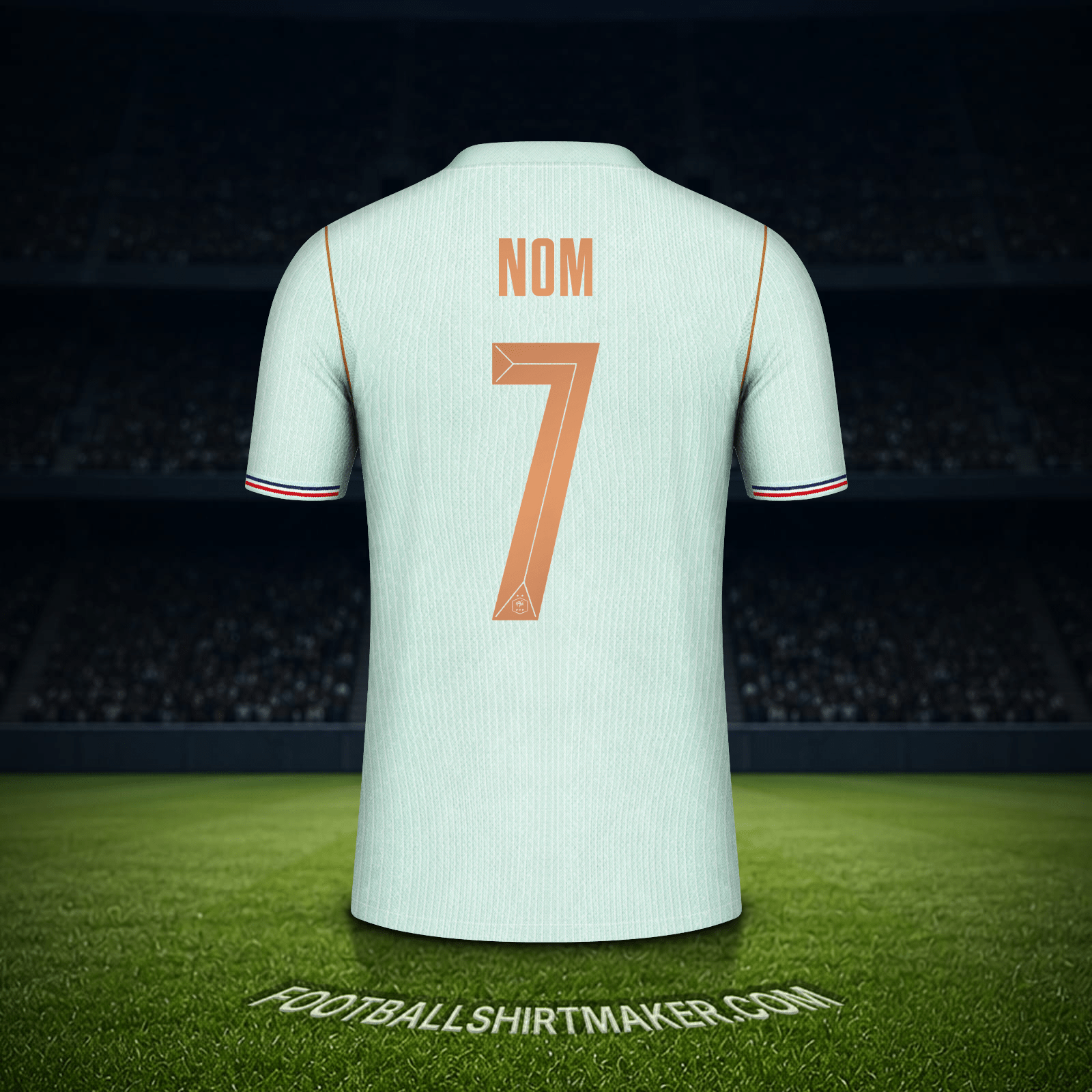Maillot France Coupe du monde 2026 Extérieur -  nom - 7