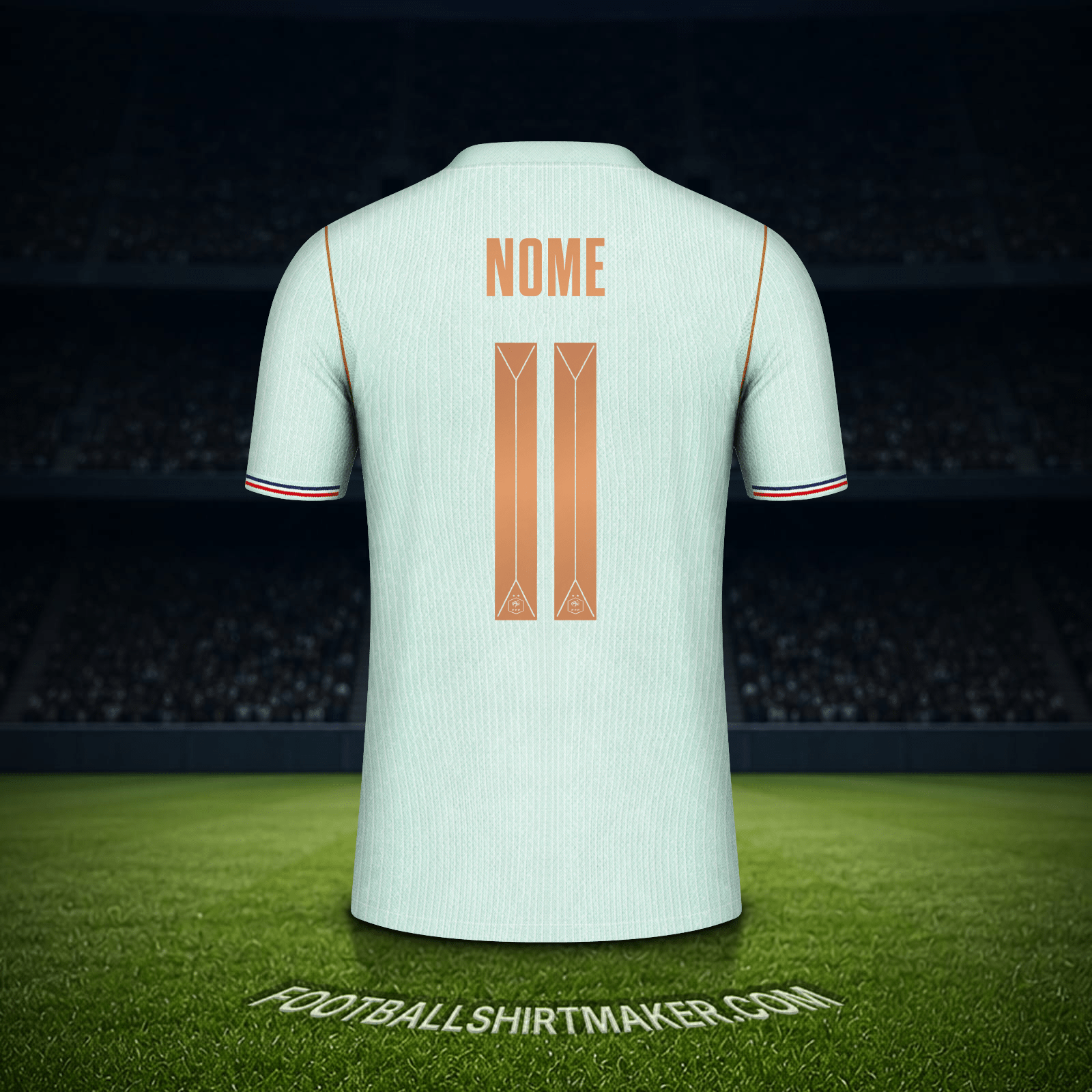 Camisola França Copa do Mundo 2026 Alternativa -  nome - 11