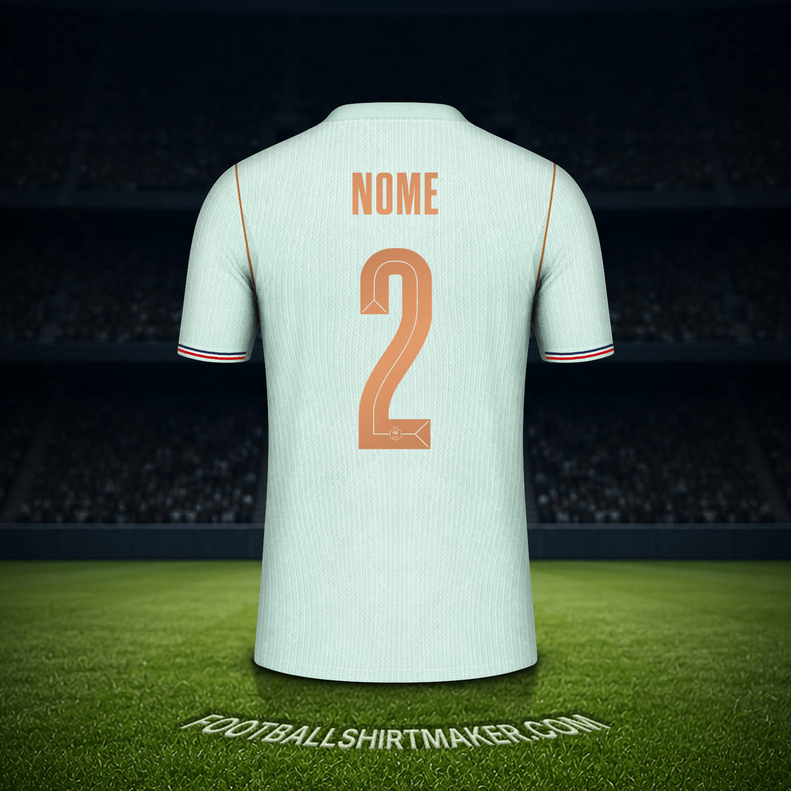 Camisola França Copa do Mundo 2026 Alternativa -  nome - 2