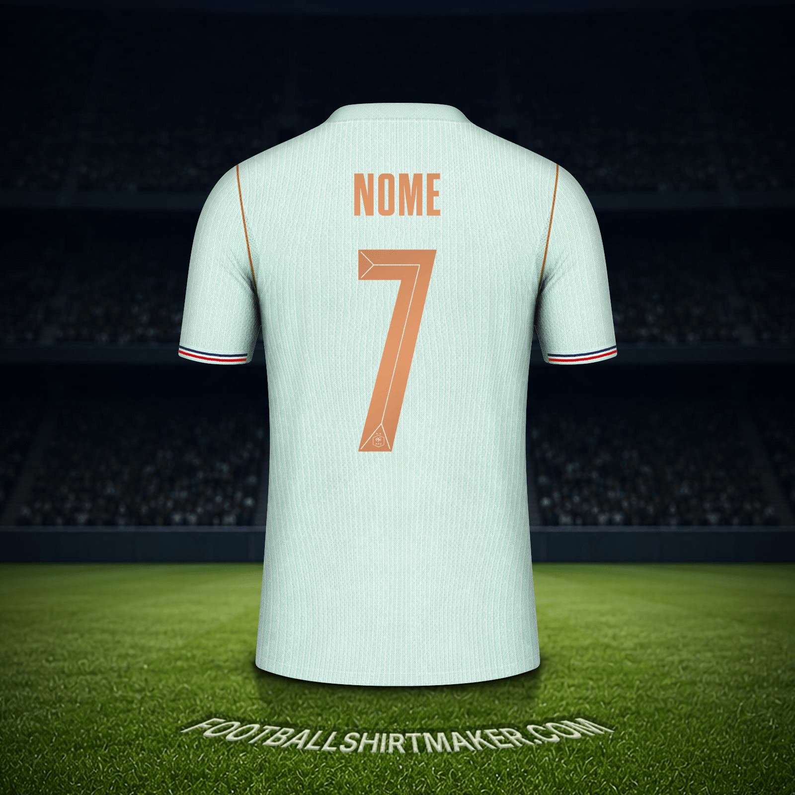 Camisola França Copa do Mundo 2026 Alternativa -  nome - 7