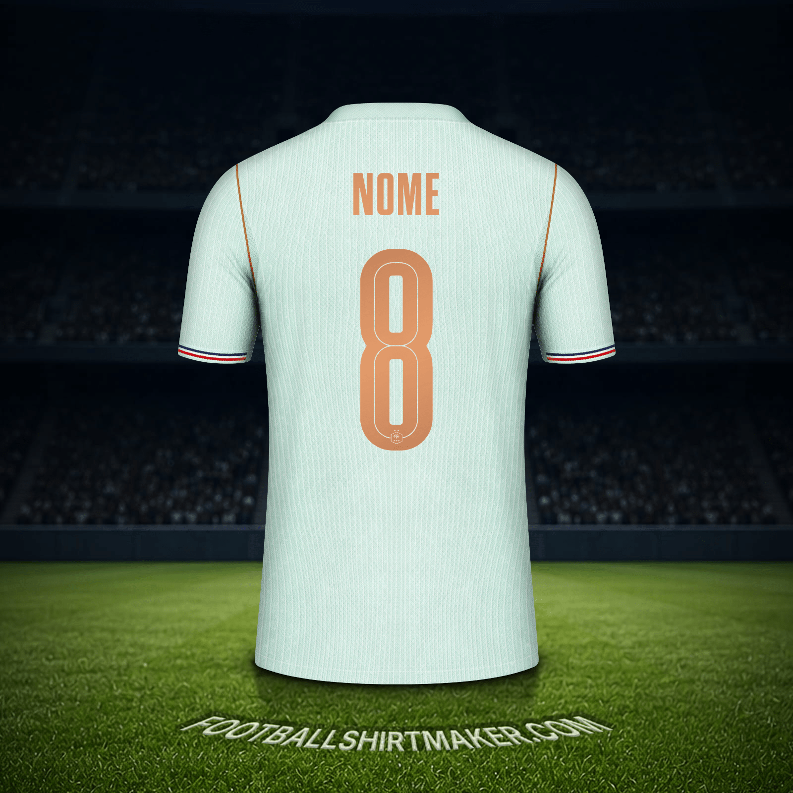 Camisola França Copa do Mundo 2026 Alternativa -  nome - 8