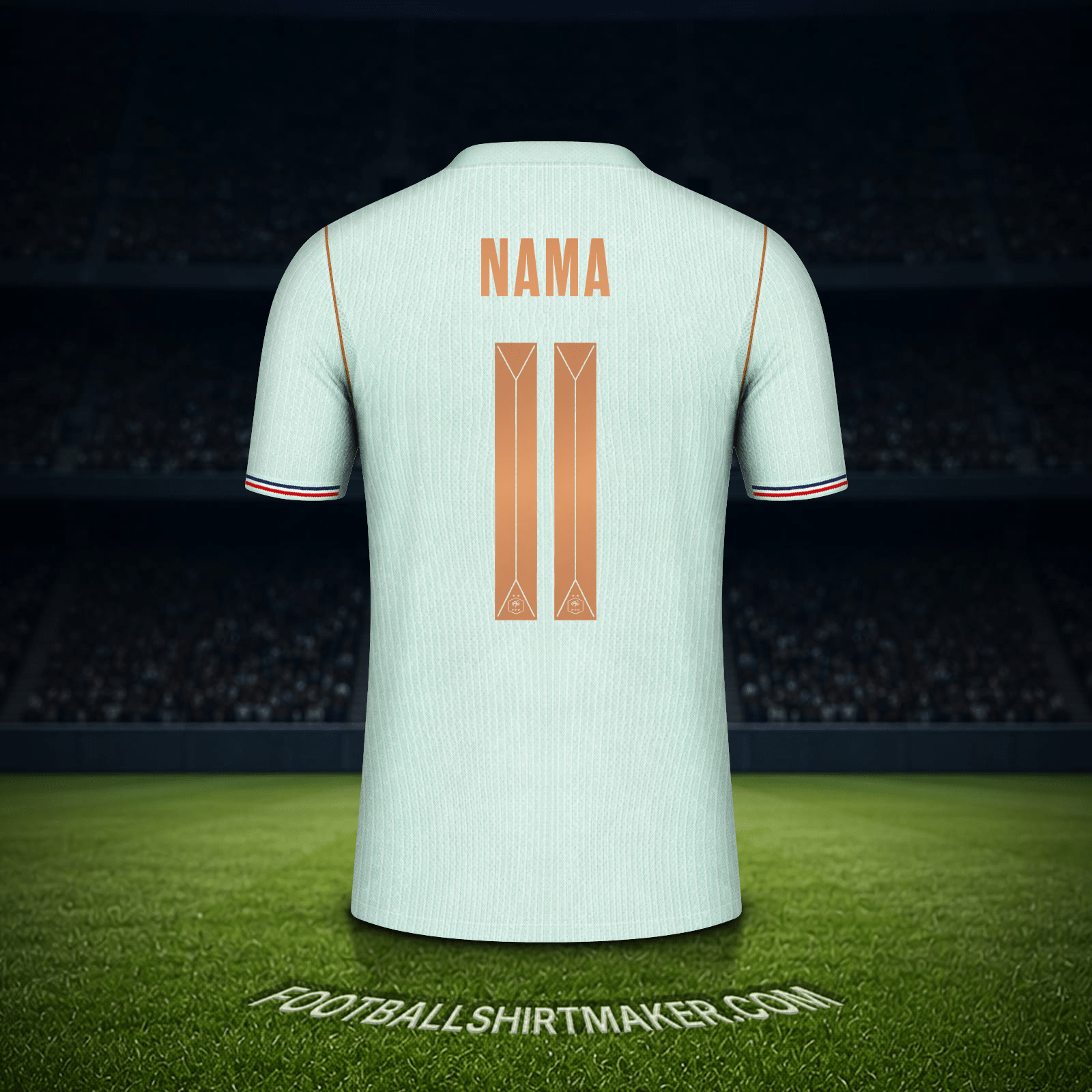 Jersey Prancis Piala Dunia 2026 Alternatif -  nama - 11