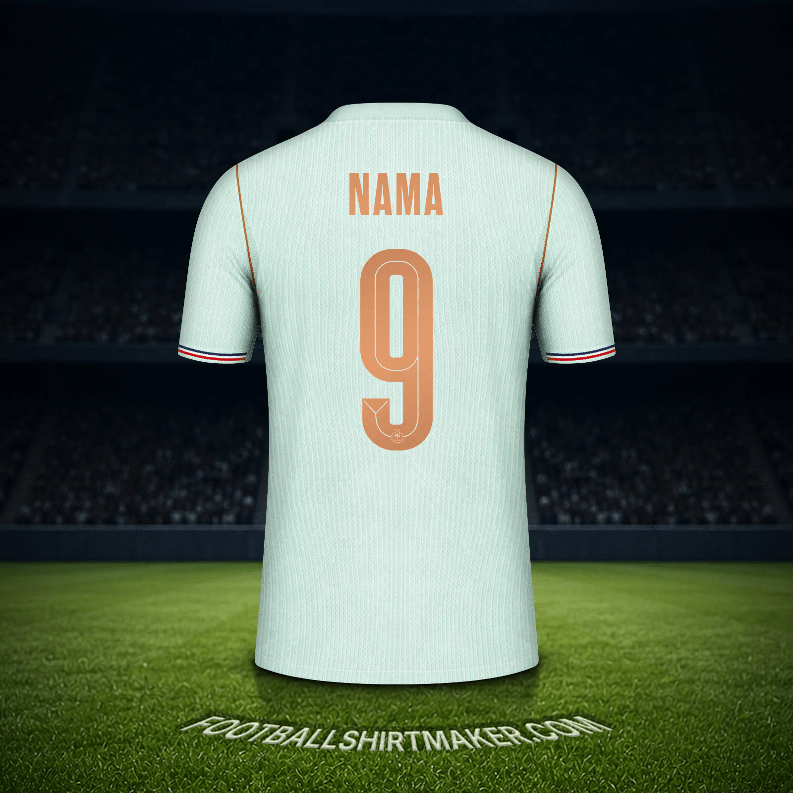 Jersey Prancis Piala Dunia 2026 Alternatif -  nama - 9