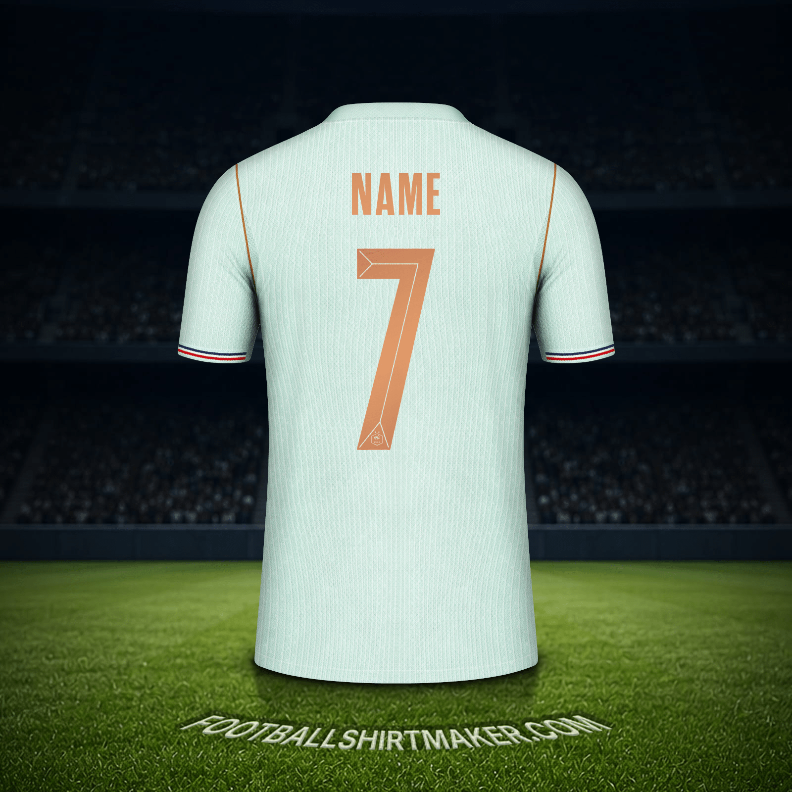 Trikot Frankreich Weltmeisterschaft 2026 Auswärts -  name - 7
