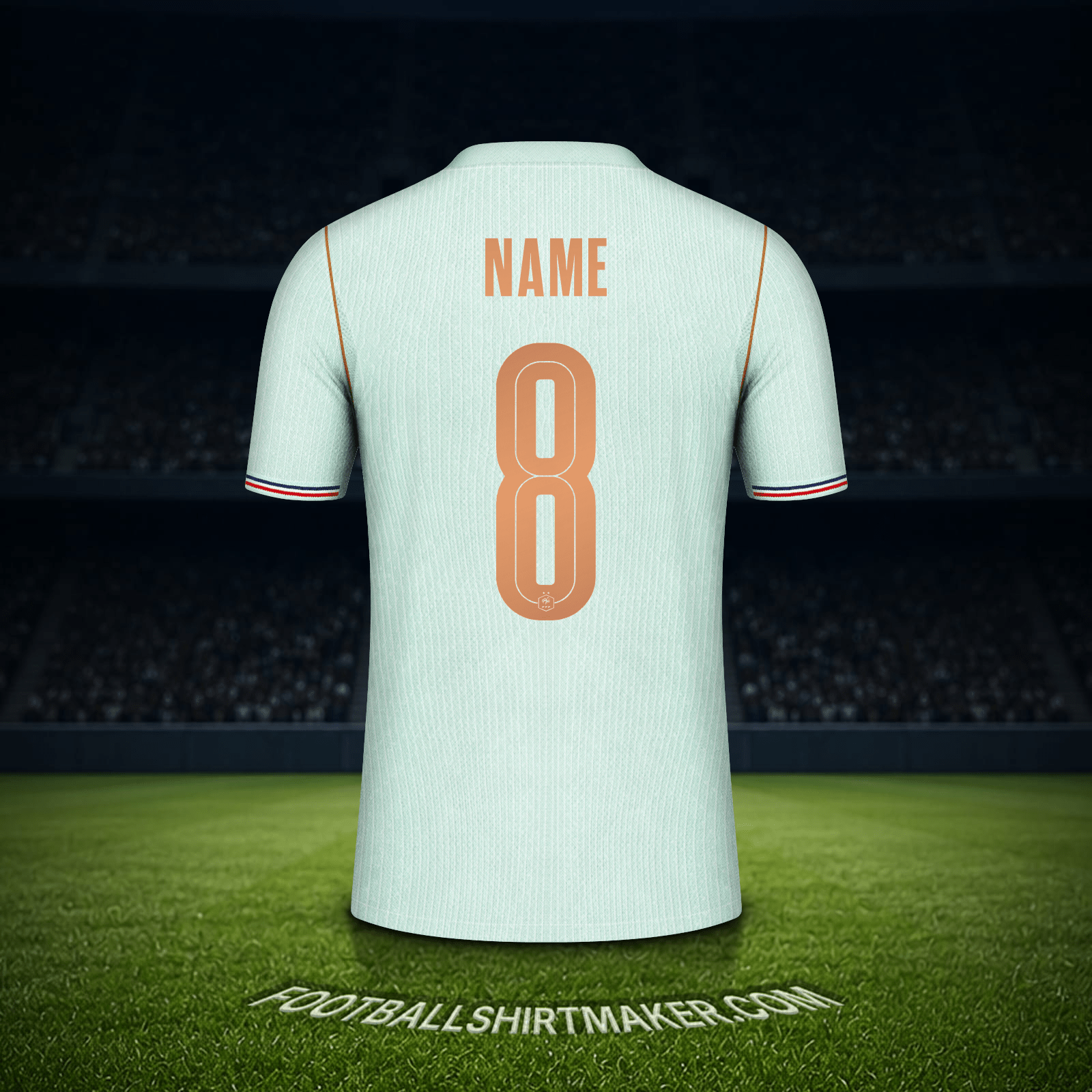 Trikot Frankreich Weltmeisterschaft 2026 Auswärts -  name - 8
