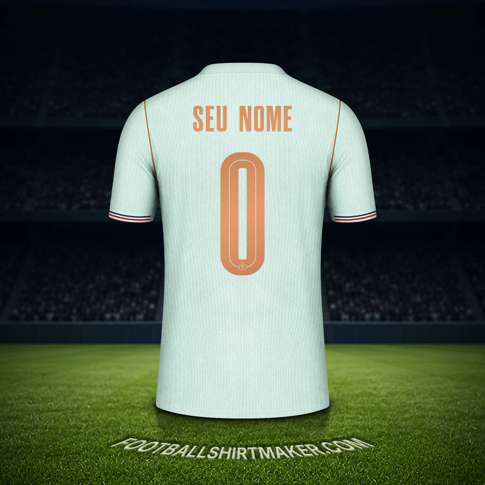 Camisa França Copa do Mundo 2026 Alternativa -  seu nome - 0
