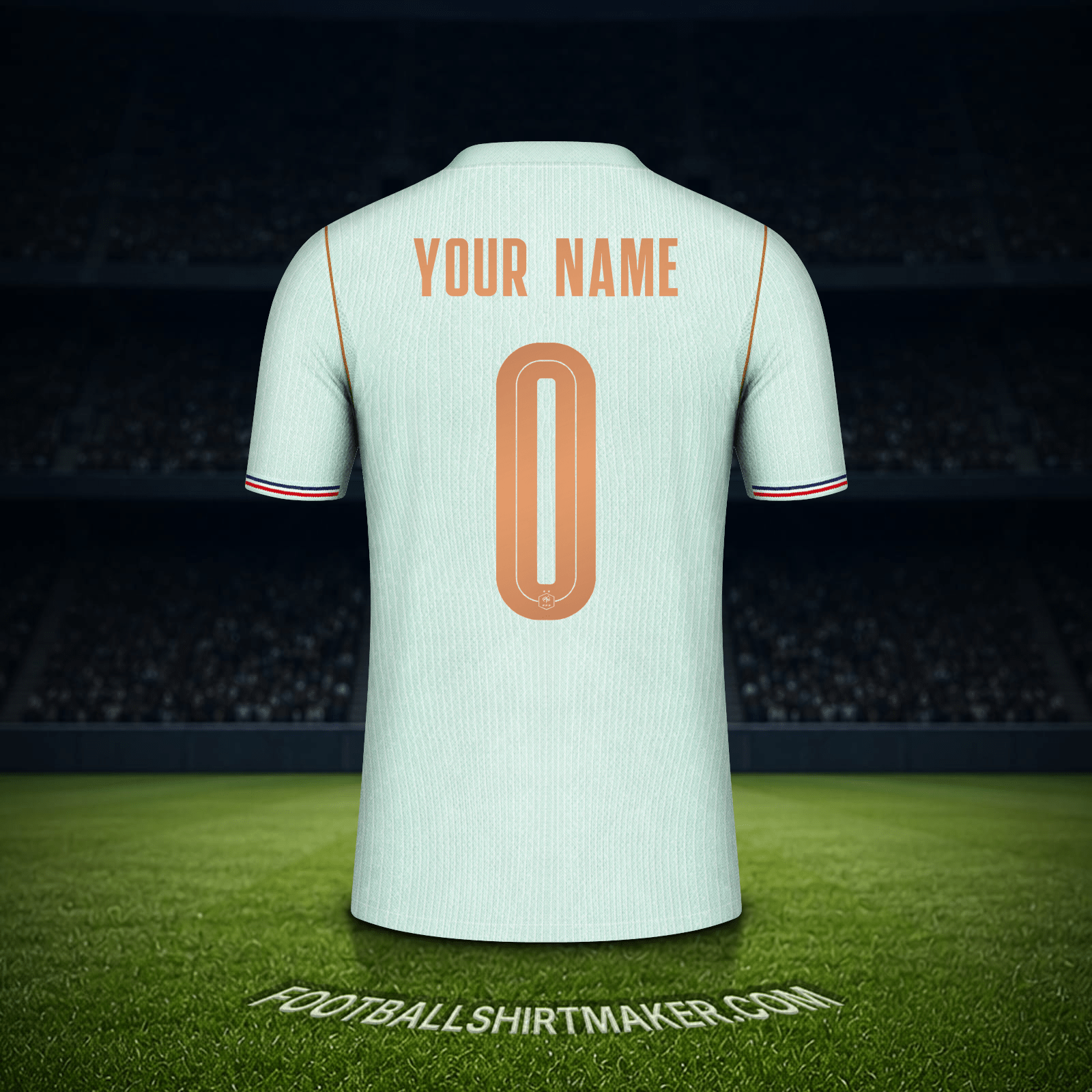 Jersey France World Cup 2026 Away -  your name - 0