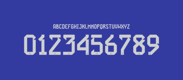 Argentina font 2022 II numbers letters nameset ttf tipografia numeros letras fuente vector svg eps ai