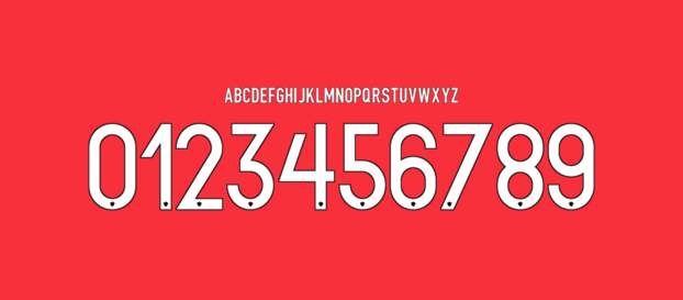 Atlas font  numbers letters nameset ttf tipografia numeros letras fuente vector svg eps ai