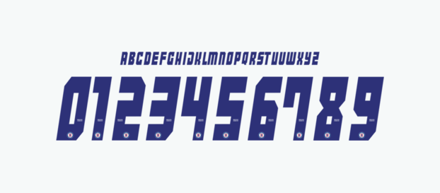 Cruz Azul font 2019 II numbers letters nameset ttf tipografia numeros letras fuente vector svg eps ai