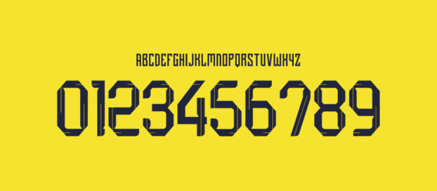 Ecuador font 2023 numbers letters nameset ttf tipografia numeros letras fuente vector svg eps ai