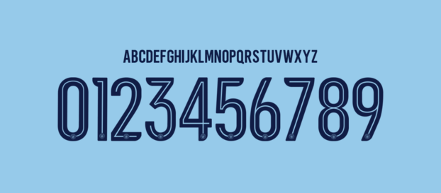 Manchester City font  numbers letters nameset ttf tipografia numeros letras fuente vector svg eps ai