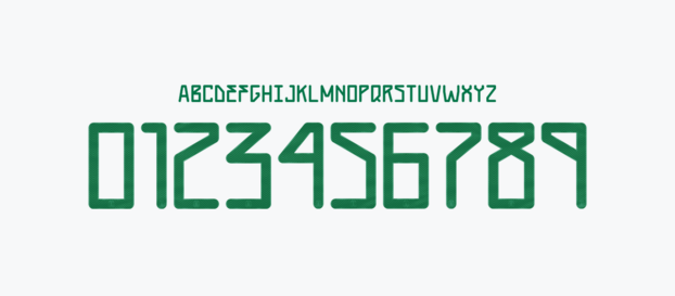 Mexico font  numbers letters nameset ttf tipografia numeros letras fuente vector svg eps ai