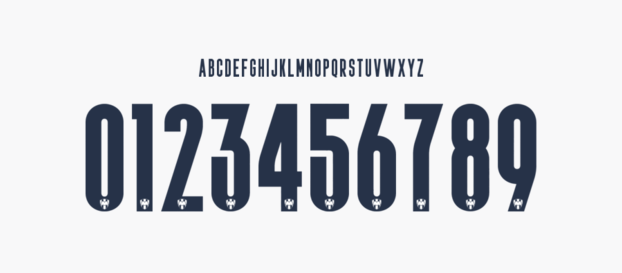 Monterrey font  numbers letters nameset ttf tipografia numeros letras fuente vector svg eps ai