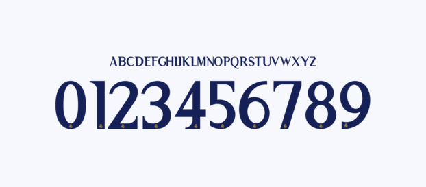 Real Madrid CF font  numbers letters nameset ttf tipografia numeros letras fuente vector svg eps ai