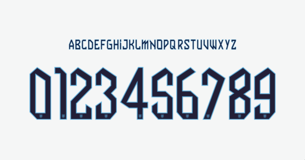 Police Angleterre Maillot 2022 Noms Lettres Numeros Preview 01 4395