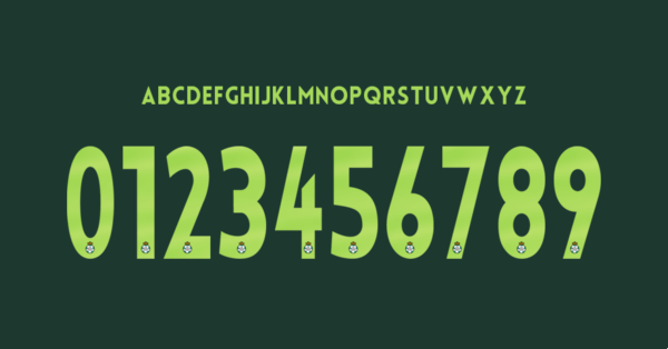 Police Santos Laguna Maillot 2019 20 II Noms Lettres Numeros Preview 00 3580
