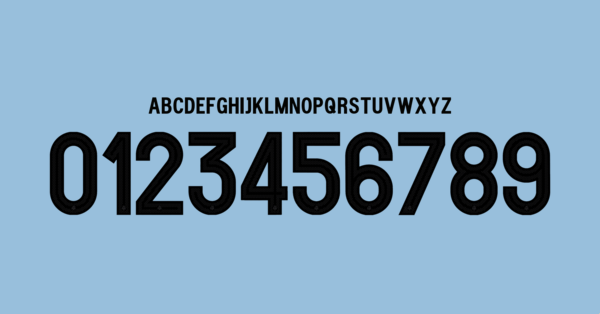 Font Argentina Jersey 50 Anos Adidas Nama Huruf Angka Preview 01 4808