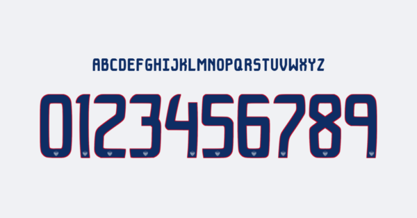 Font Junior Jersey 2024 Nama Huruf Angka Preview 00 4598