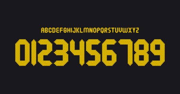 Font Meksiko Jersey 2025 Gold Cup Nama Huruf Angka Preview 01 4807