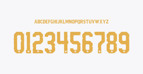 Font Pumas Unam Jersey 2021 2022 Nama Huruf Angka Preview 02 4172