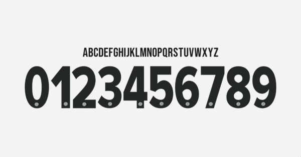 Font River Plate Jersey Club World Cup 2025 Nama Huruf Angka Preview 01 4832