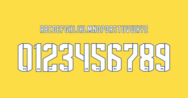 Font Rosario Central Jersey 2021 Nama Huruf Angka Preview 00 4102