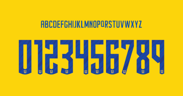 Font Tigres Uanl Jersey 2023 2024 Nama Huruf Angka Preview 00 4474
