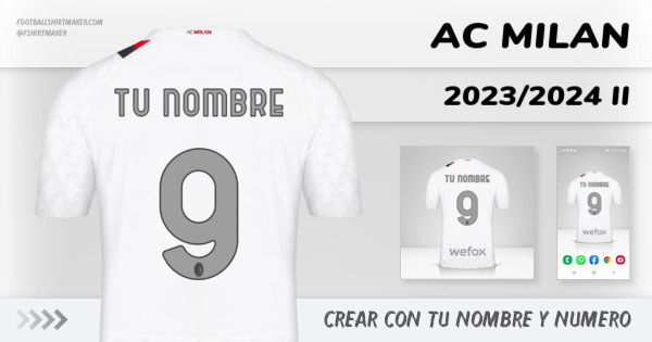 Camiseta AC Milan 2023/2024 II