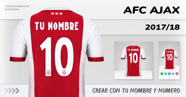 camiseta AFC Ajax 2017/18
