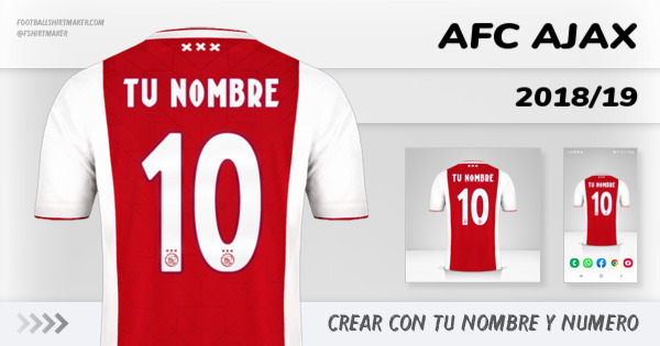 camiseta AFC Ajax 2018/19