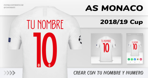 camiseta As Monaco 2018/19 Cup