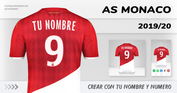 camiseta As Monaco 2019/20