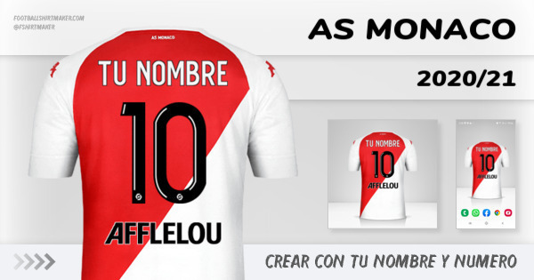 camiseta As Monaco 2020/21