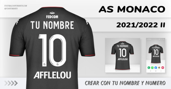 jersey As Monaco 2021/2022 II