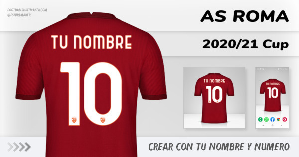 camiseta AS Roma 2020/21 Cup