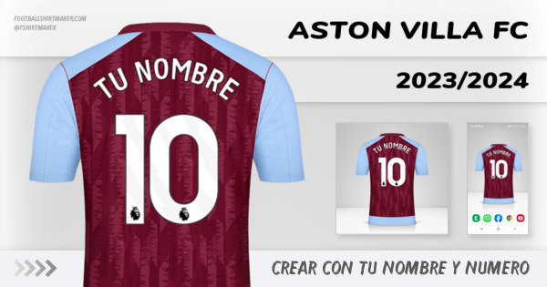 jersey Aston Villa FC 2023/2024