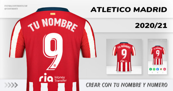 camiseta Atletico Madrid 2020/21