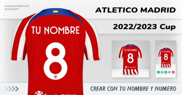jersey Atletico Madrid 2022/2023 Cup