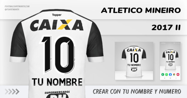 camiseta Atletico Mineiro 2017 II