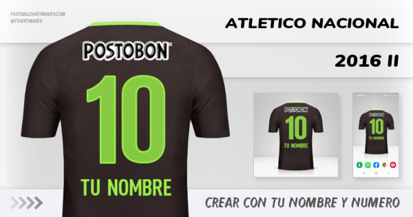 jersey Atletico Nacional 2016 II