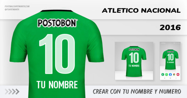 jersey Atletico Nacional 2016