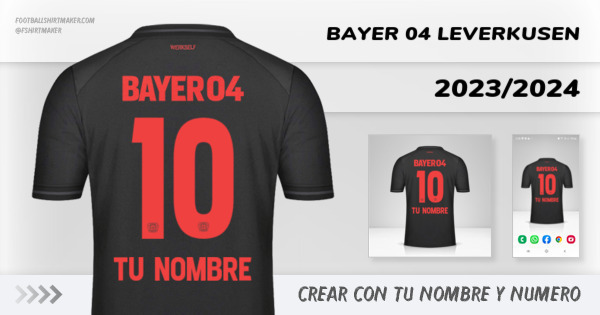 camiseta Bayer 04 Leverkusen 2023/2024