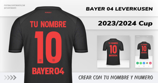Camiseta Bayer 04 Leverkusen 2023/2024 Cup