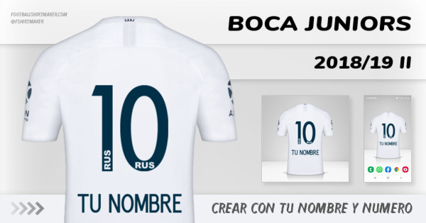 camiseta Boca Juniors 2018/19 II